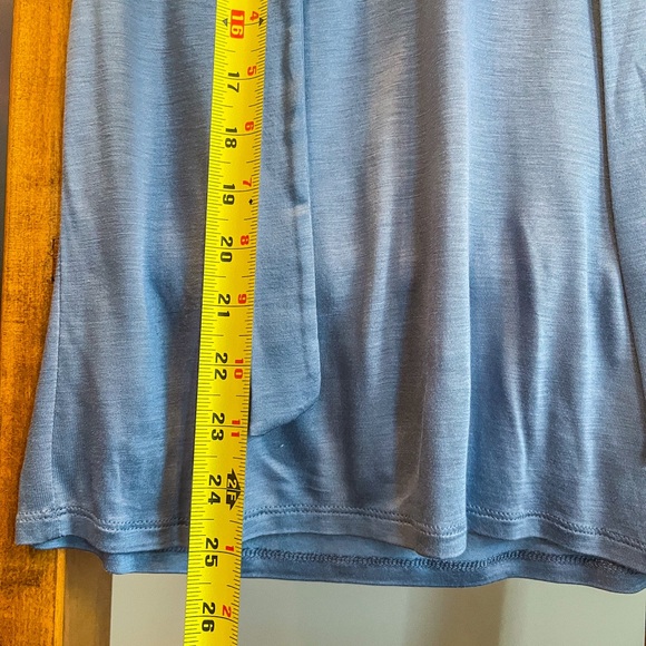 NWT Banana Republic SZ M Blue Neck Tie Layering Tank! - Picture 4 of 7
